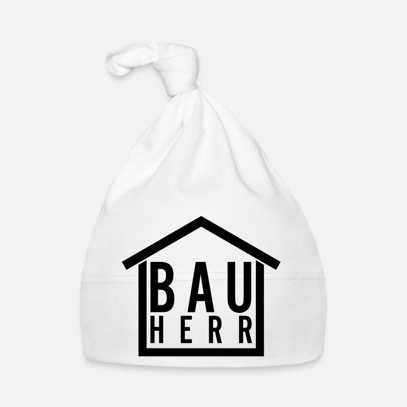 Bauherr Baby Bio-Mütze