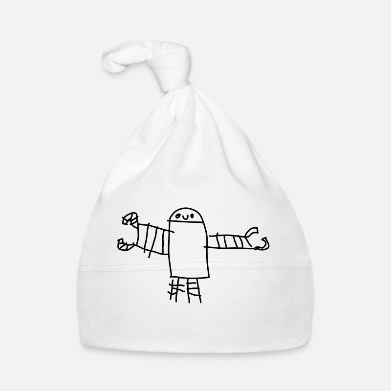 Roboter oskar Baby Bio-Mütze