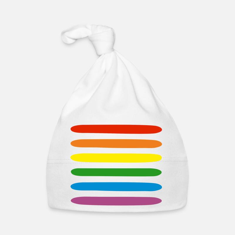 Rainbow Bonnet bio Bébé