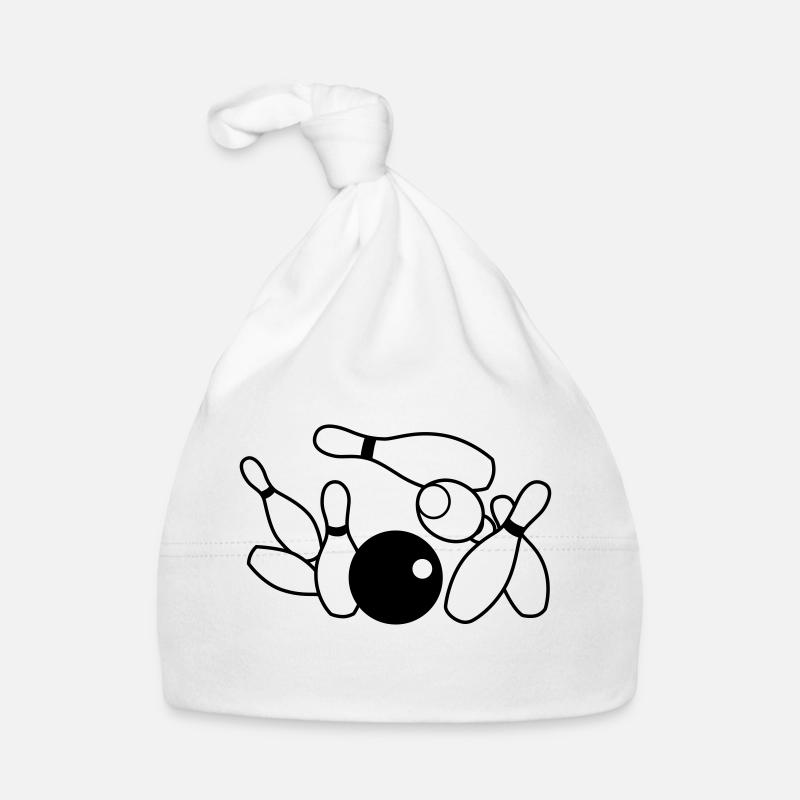 bowling Baby Bio-Mütze
