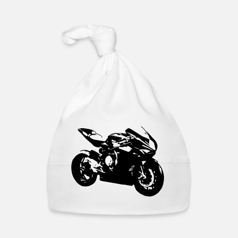 Motorrad Baby Bio-Mütze