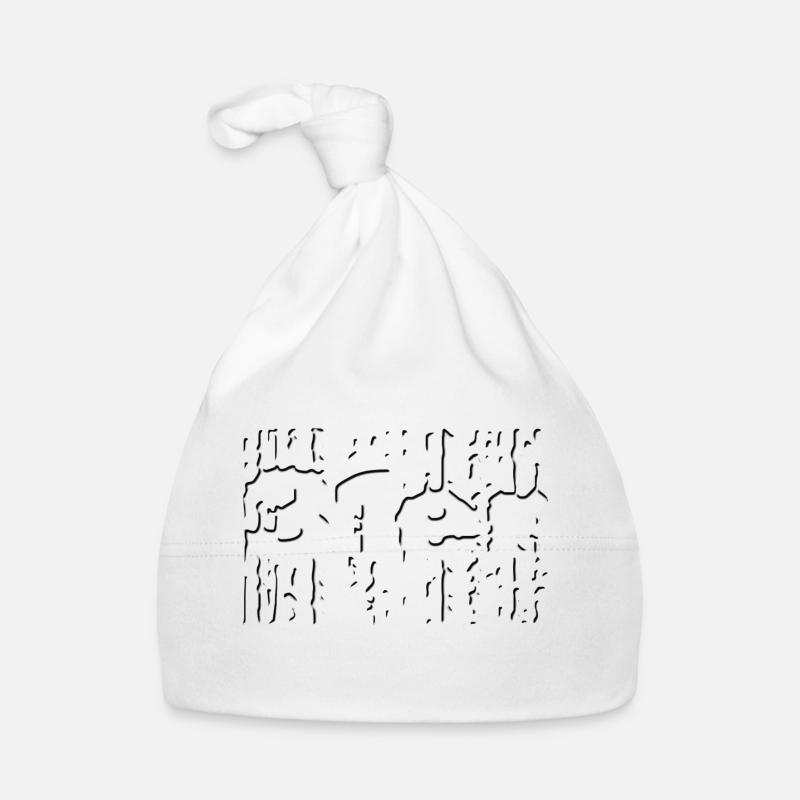 31er Verräter Snitch Code Style Geschenk Luxus Neu - Baby Bio-Mütze - Weiß