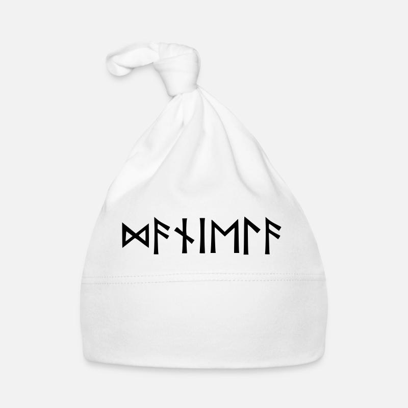 Name - Daniela - in runes Organic Baby Cap