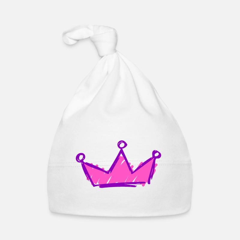 Krone Baby Bio-Mütze