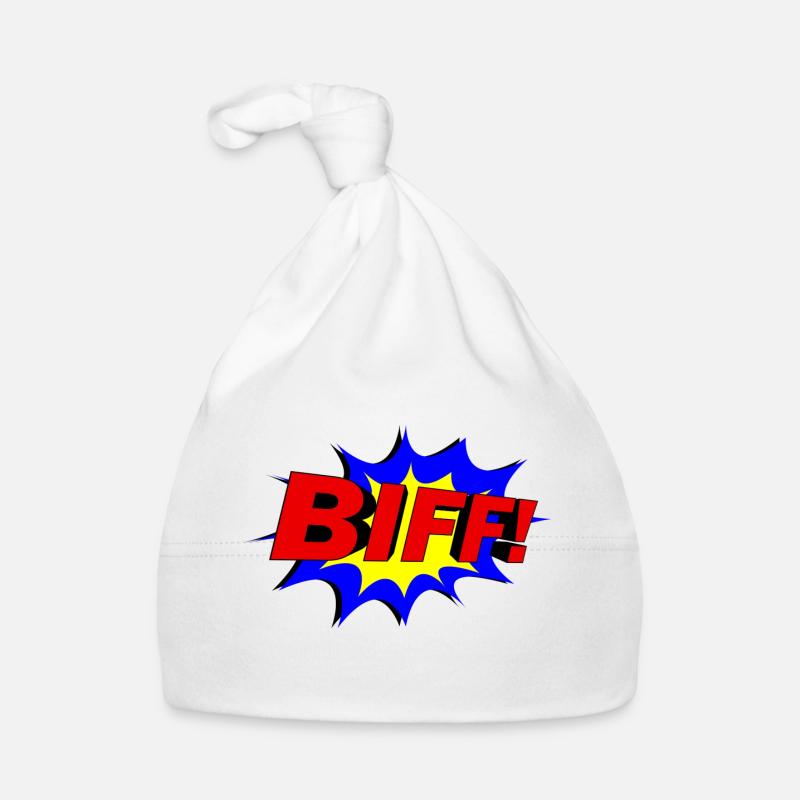 Slogan BIFF! Bonnet bio Bébé