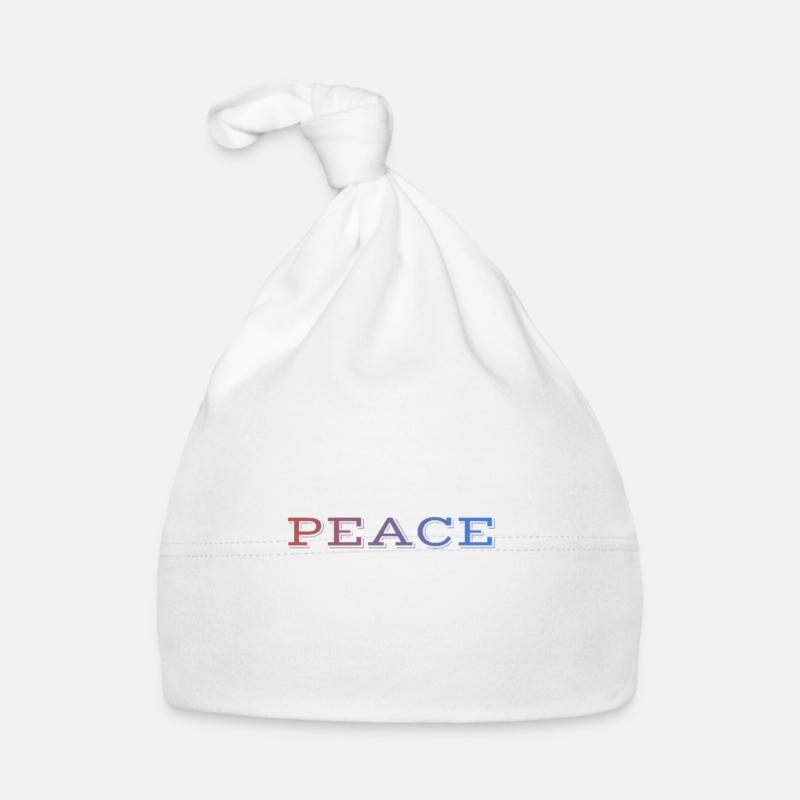 PEACE for all / Peace & Love Organic Baby Cap