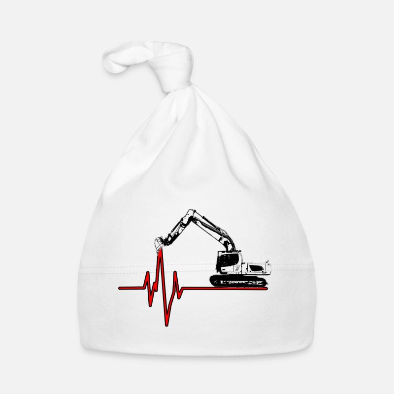 Bagger Puls neu Baby Bio-Mütze