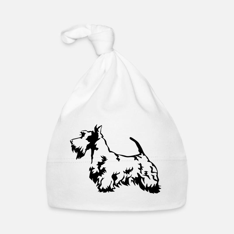 Scottish Terrier Baby Bio-Mütze