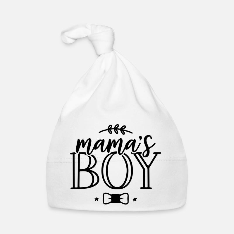 Fils à maman - Bonnet bio Bébé - blanc