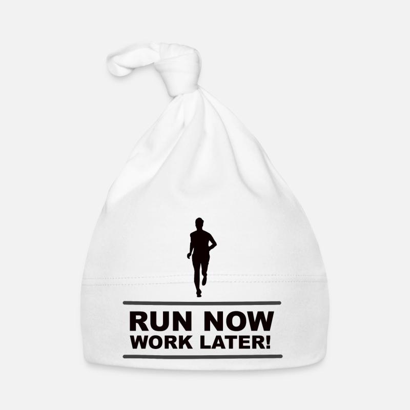 Courir jogging de travail cadeau Bonnet bio Bébé