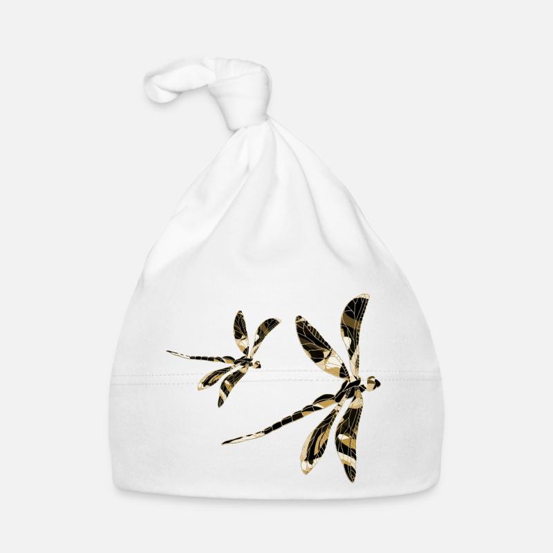 Libellules Bonnet bio Bébé