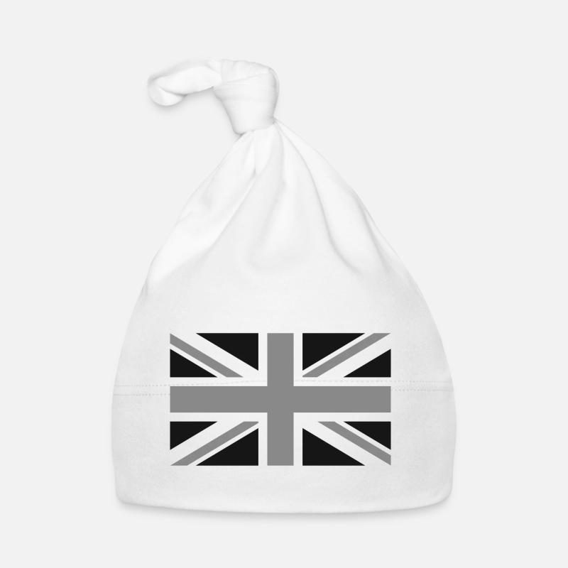 Grey Britain Organic Baby Cap