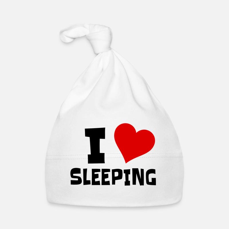 J’aime dormir # Bonnet bio Bébé