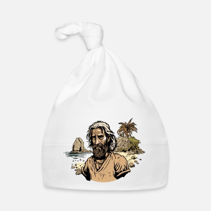 Robinson Crusoé Bonnet bio Bébé