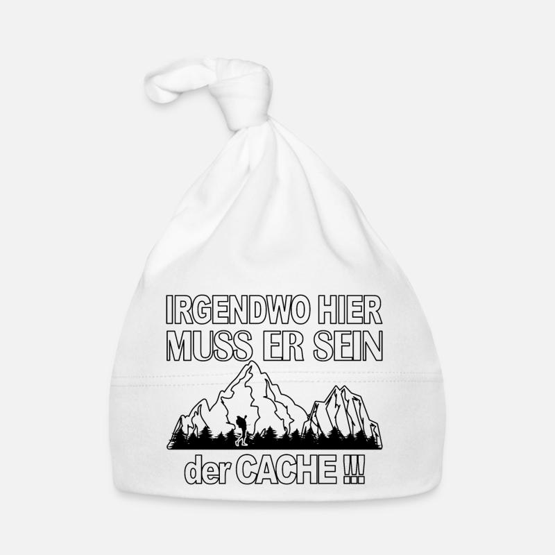 Somewhere it must be the geocache Organic Baby Cap