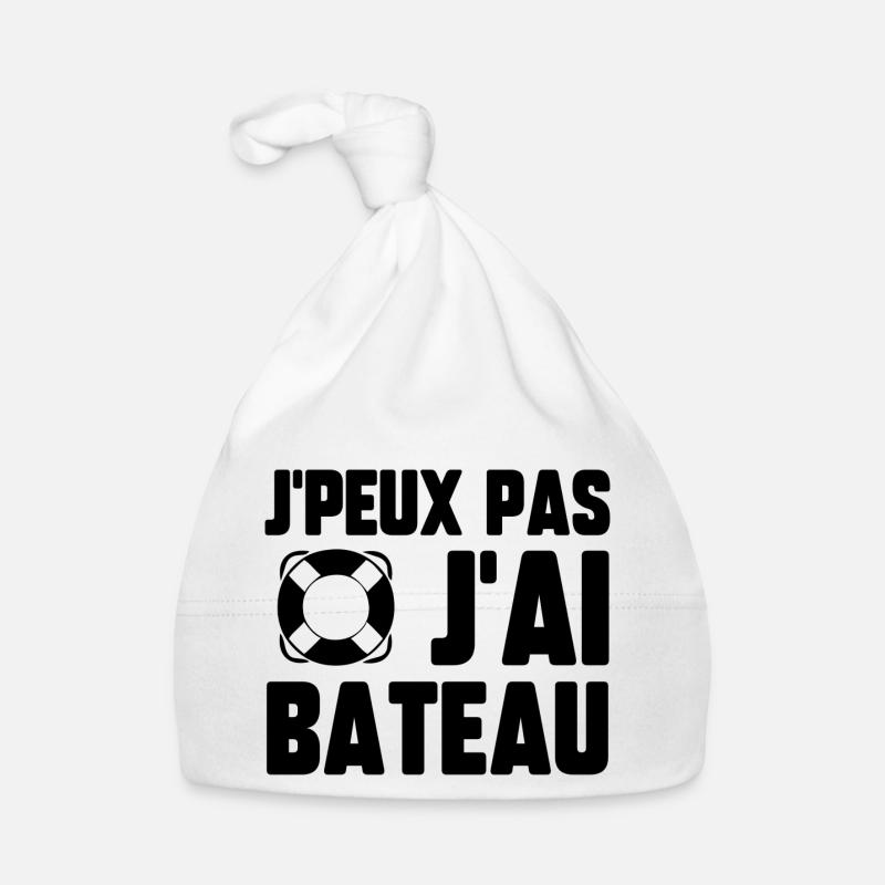 J’peux pas j’ai bateau Bonnet bio Bébé