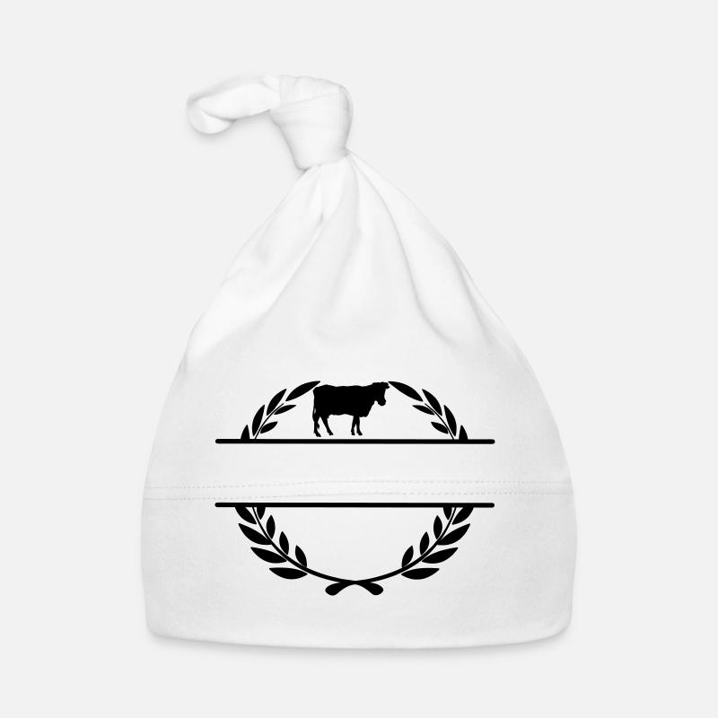 Fier de la vache fermière Bonnet bio Bébé