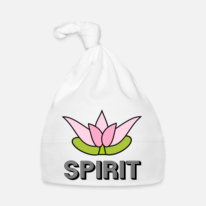 SPIRIT - Bonnet bio Bébé - blanc