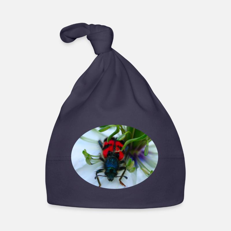 The beehive or beewolf is a predator Organic Baby Cap