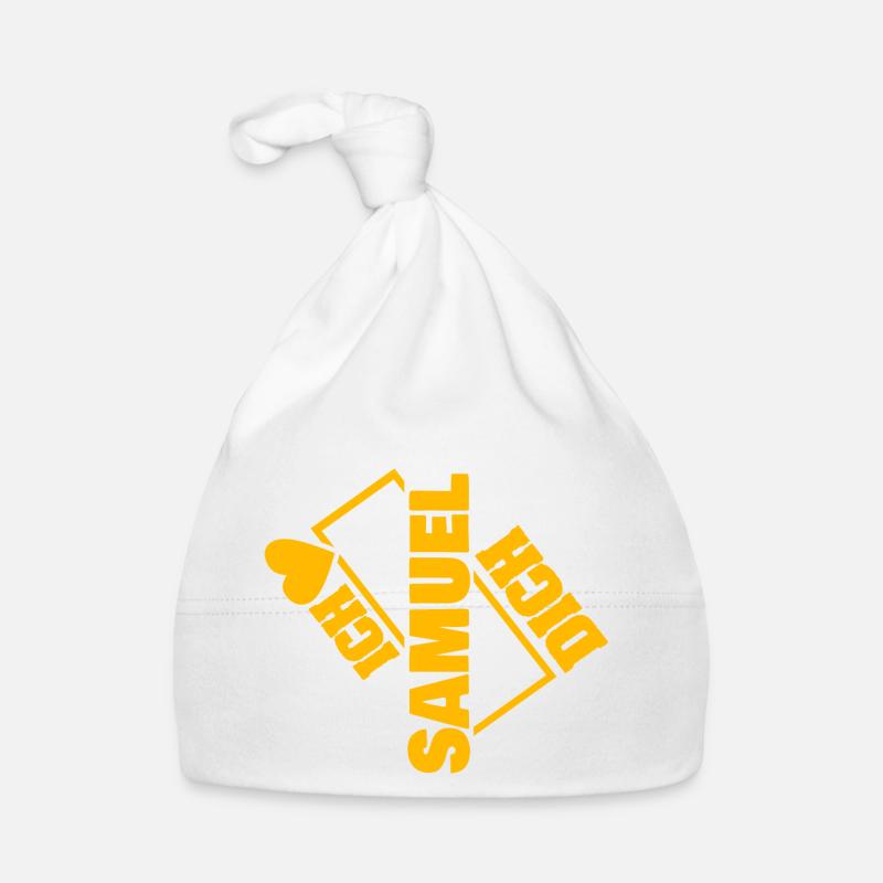 Lovers for Samuel Couple Love Organic Baby Cap