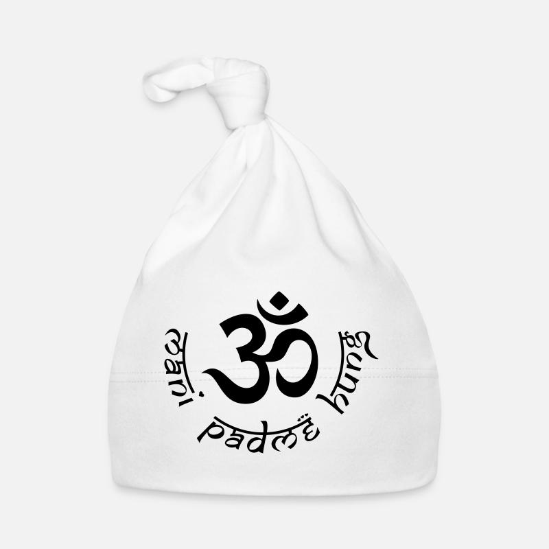 OM Mani Padme Hung Baby Bio-Mütze