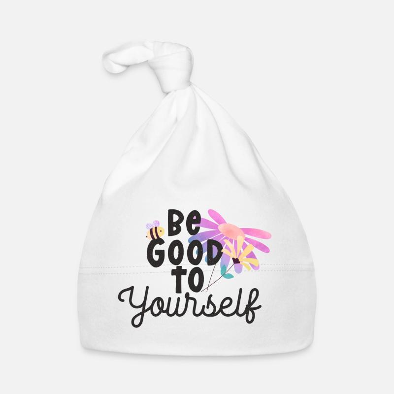 Sei gut zu dir selbst Baby Bio-Mütze