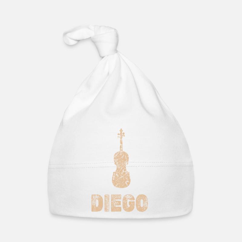 Diego als Bratsche Baby Bio-Mütze