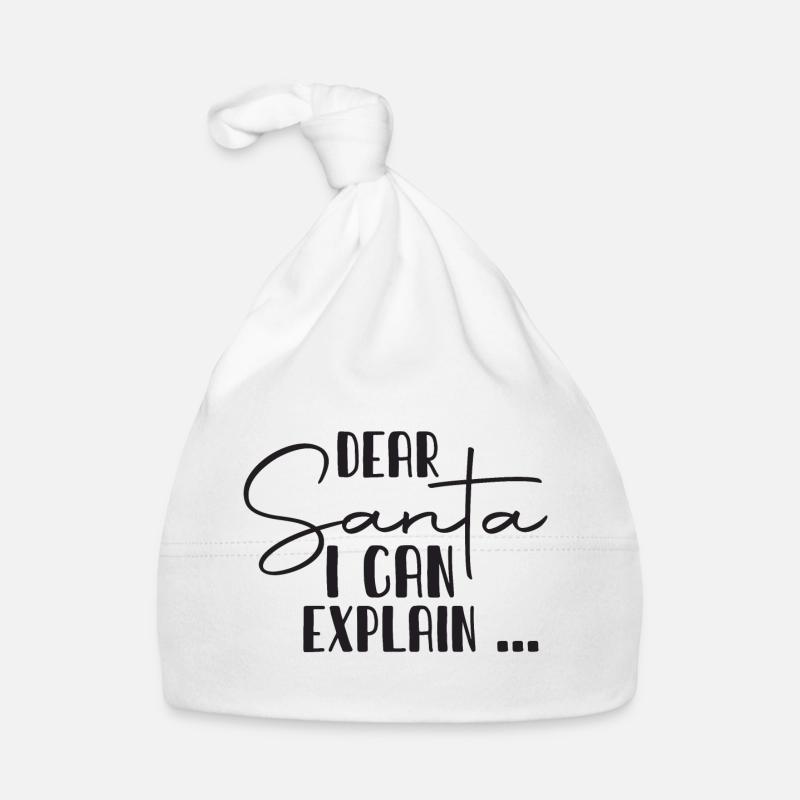 Cher Père Noël, je peux vous expliquer Bonnet bio Bébé