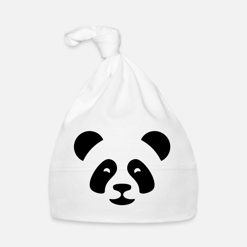 Panda Baby Bio-Mütze