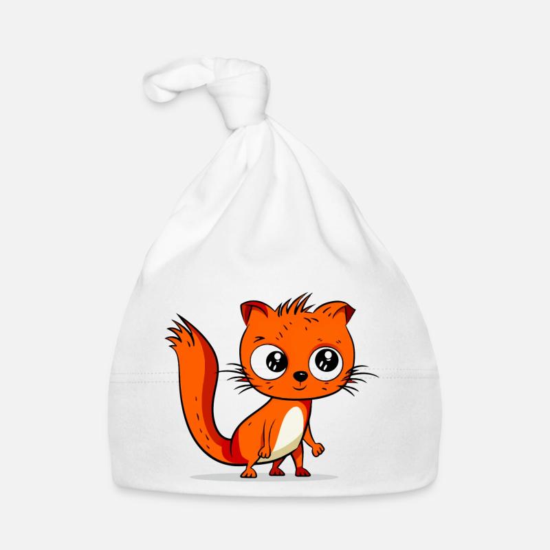 Kiki das Eichhörnchen Baby Bio-Mütze
