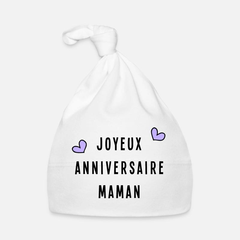 MAMA. MUTTERTAG. SCHÖNEN MUTTERTAG Baby Bio-Mütze