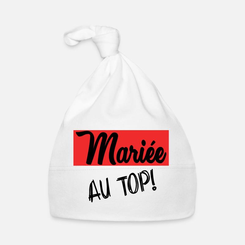 EVJF. MARIEE. TEAM. TEAM MARIEE. FUTURE MARIEE Bonnet bio Bébé
