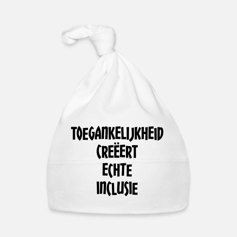 L’accessibilité crée une véritable inclusion # Bonnet bio Bébé