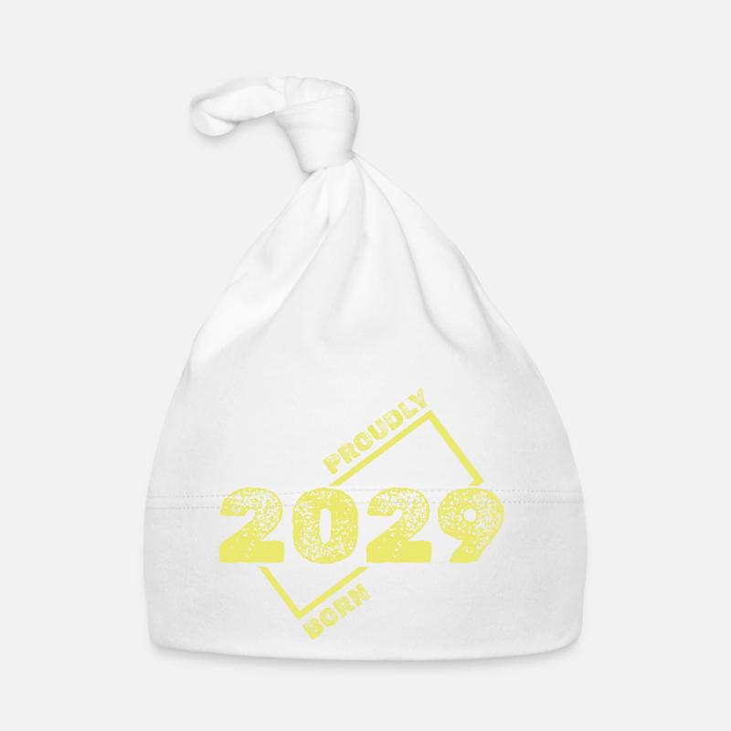 Geschenkidee 2029 Baby Bio-Mütze