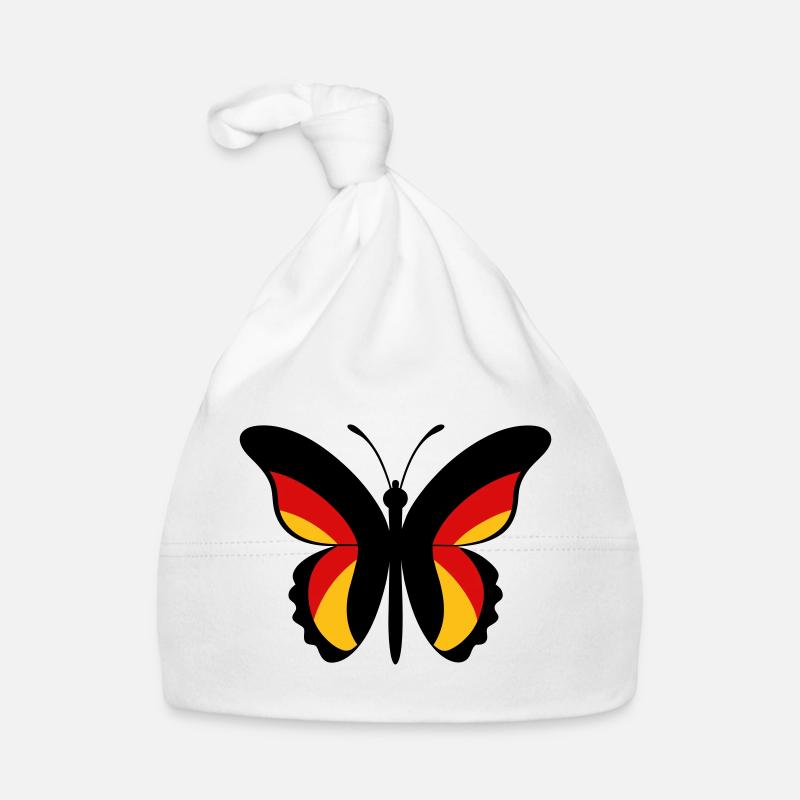 GER Butterfly Organic Baby Cap