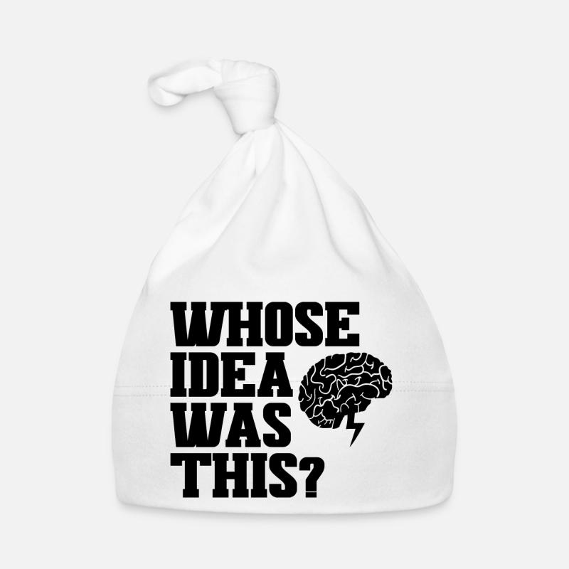 Whose Idea Was This 3 Baby Bio-Mütze