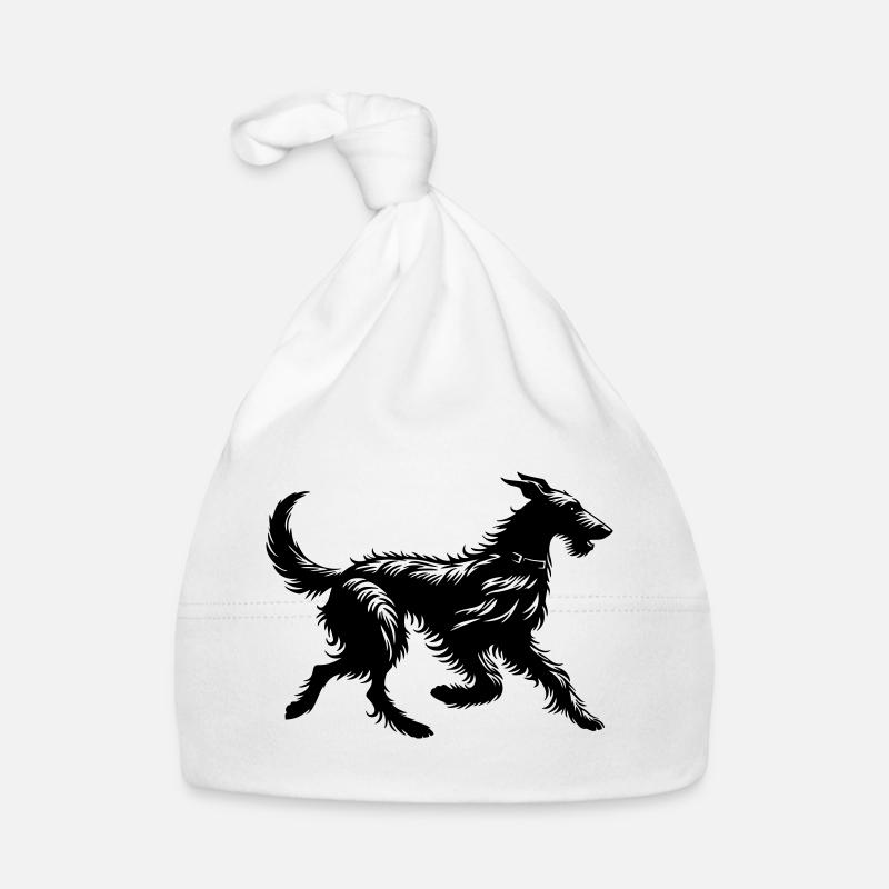 Lévrier écossais Bonnet bio Bébé