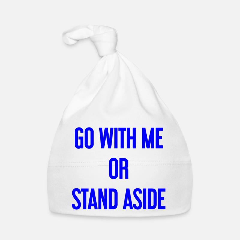 Geh mit oder beiseite Baby Bio-Mütze