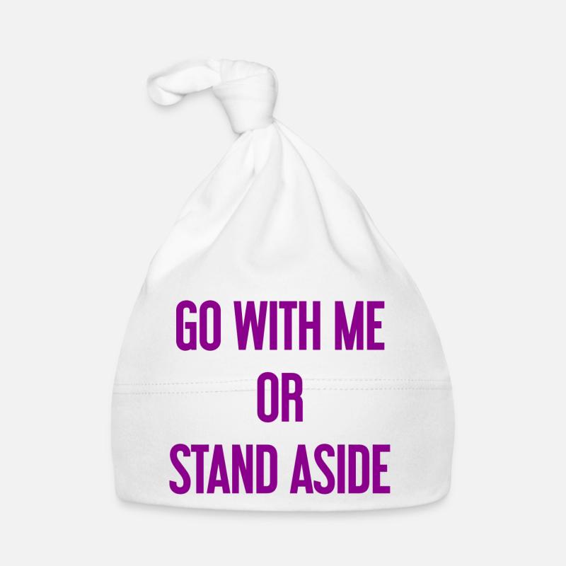 Geh mit oder beiseite Baby Bio-Mütze
