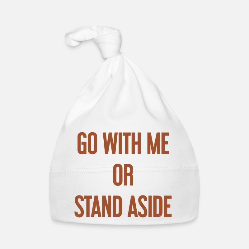 Geh mit oder beiseite Baby Bio-Mütze