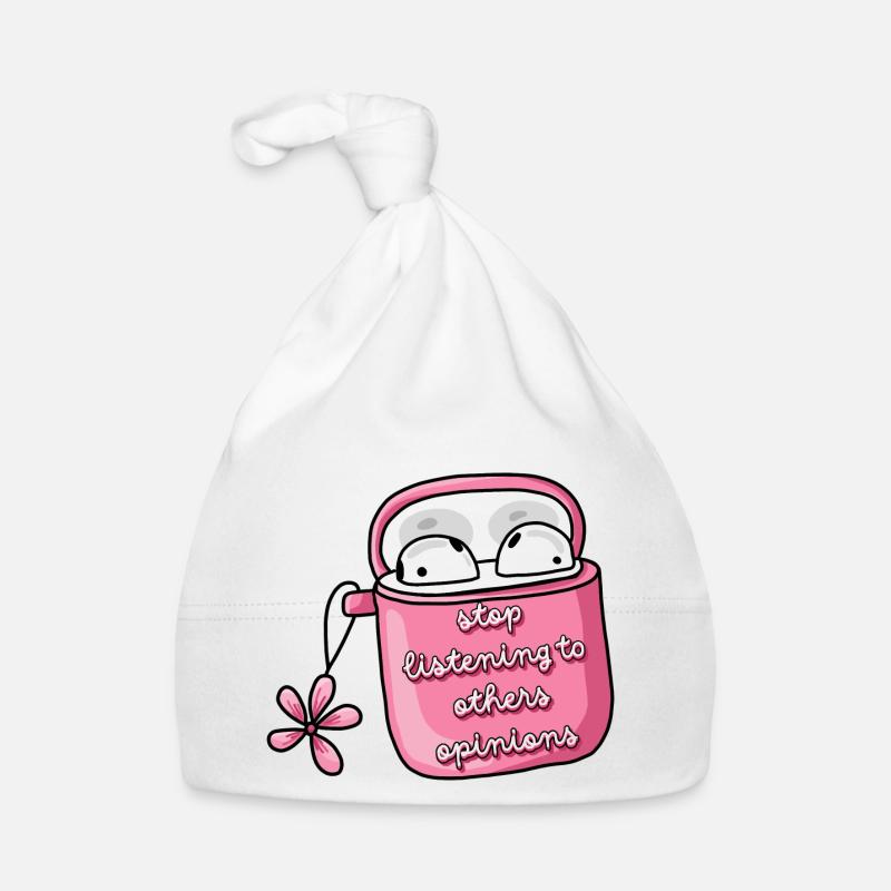 N’écoutez pas les autres Bonnet bio Bébé