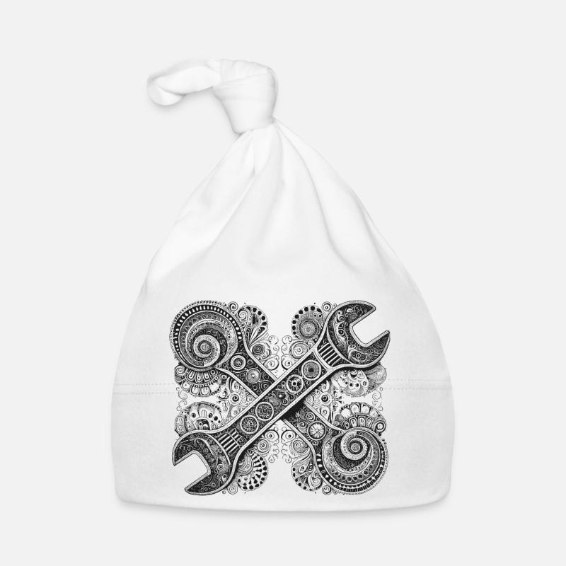 Open-end wrenches Organic Baby Cap