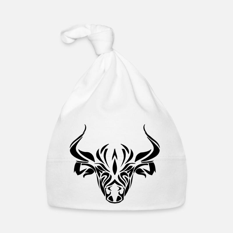 Stier Baby Bio-Mütze