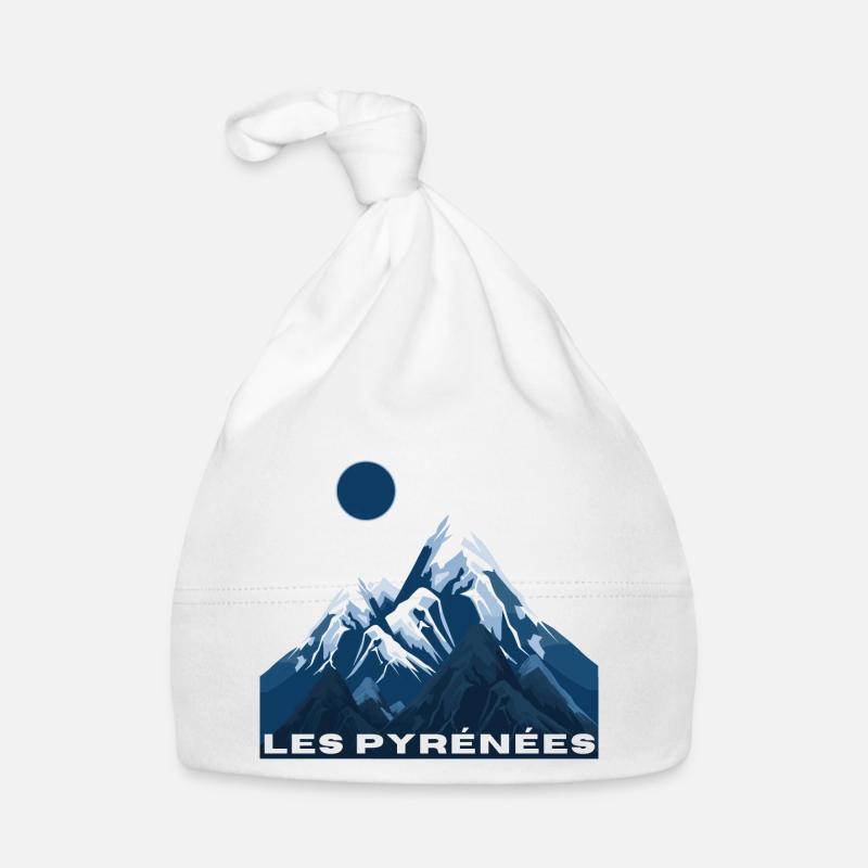 Les Pyrénées - idée cadeau Bonnet bio Bébé