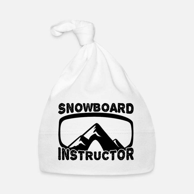 Moniteur de snowboard Bonnet bio Bébé
