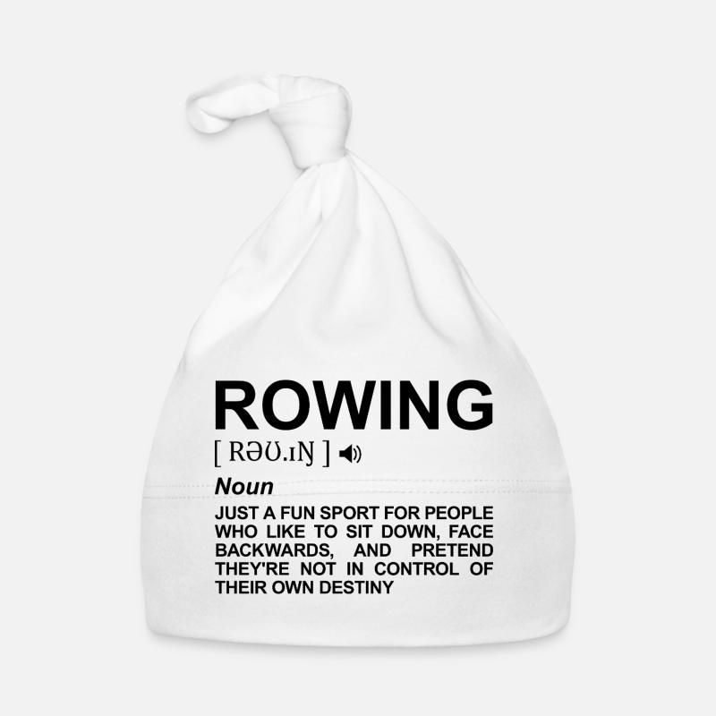 Signification de l’aviron Bonnet bio Bébé