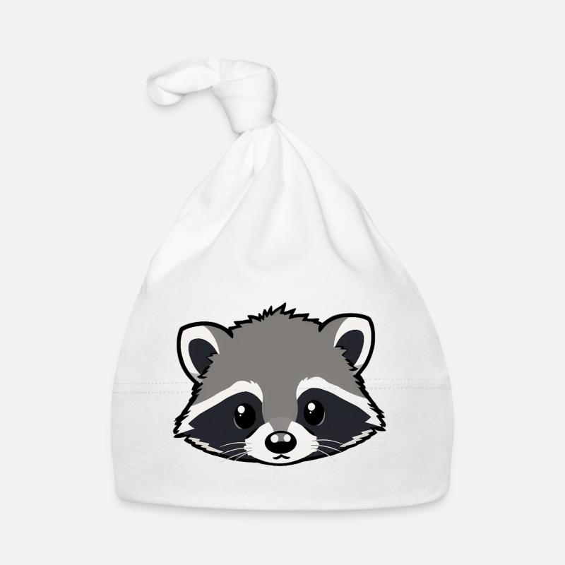 Raton laveur Bonnet bio Bébé