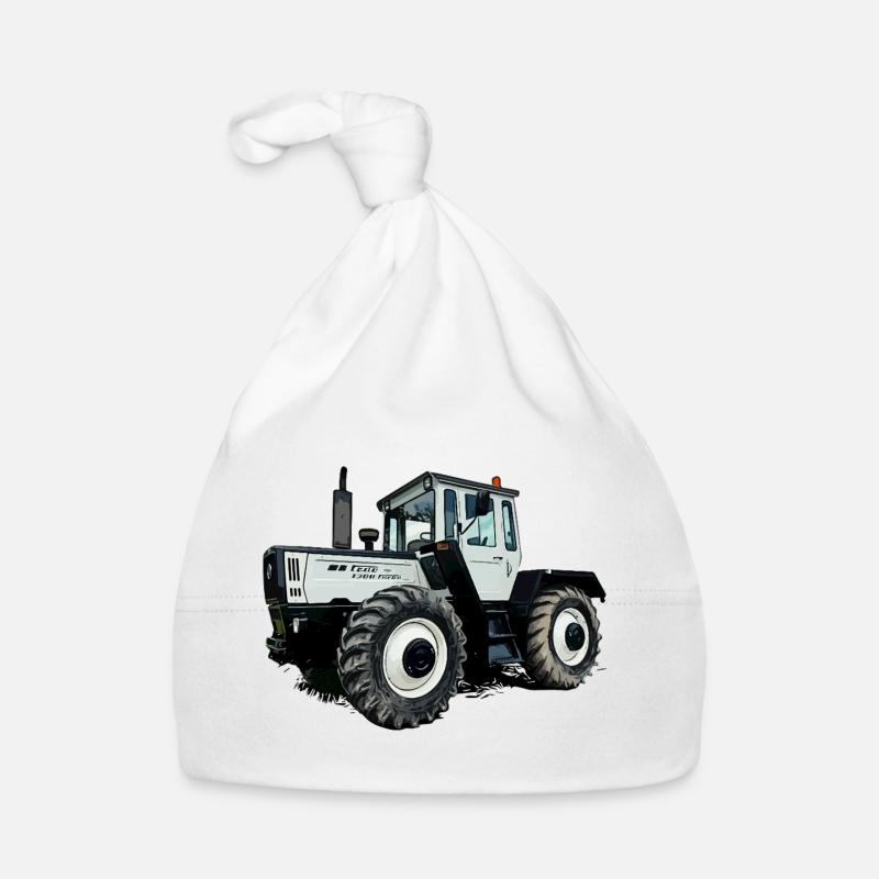 Ackerlegende in Grau Baby Bio-Mütze