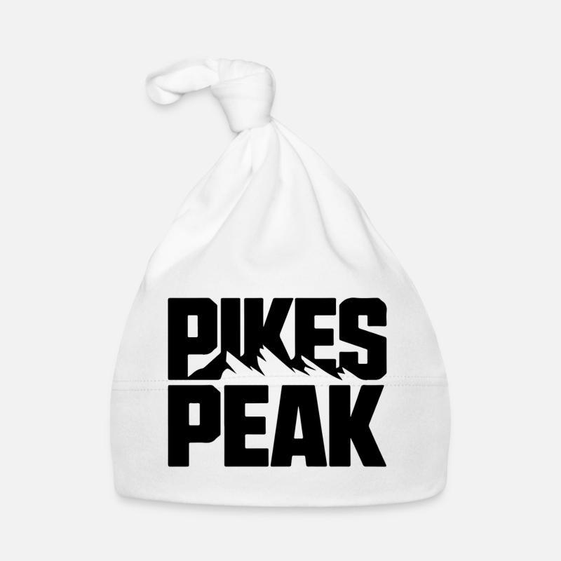Pikes Peak Modern Mountain Organic Baby Cap
