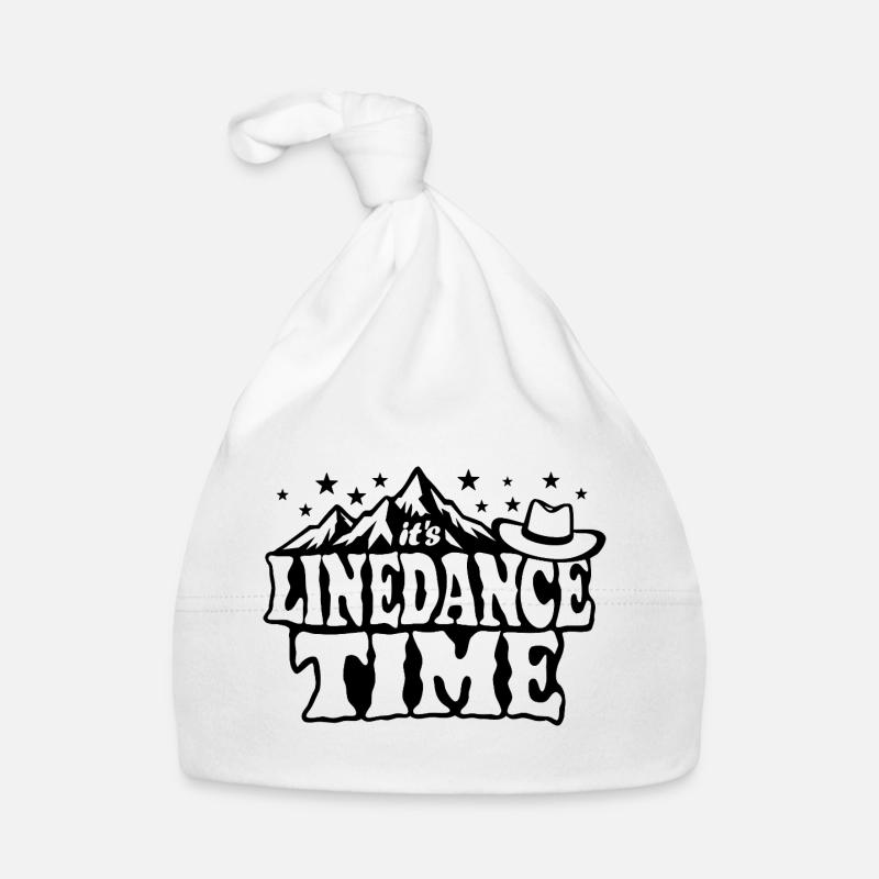 It's linedance time, Linedancing, Country USA Baby Bio-Mütze
